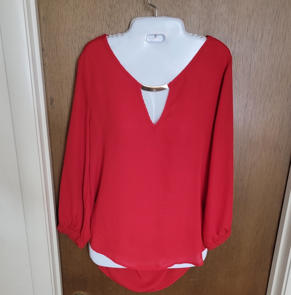 Meraki sheer blouse